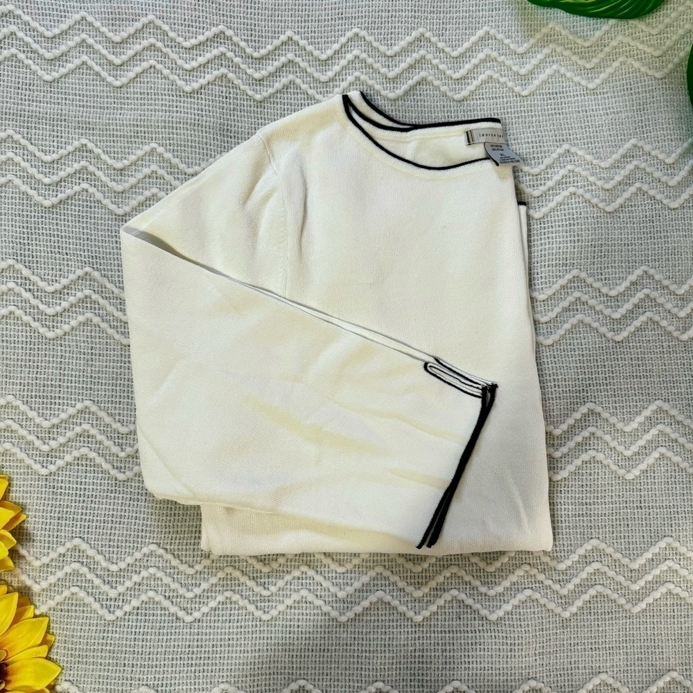 Vintage Women’s 3/4 Sleeve Sweater | Extra Large (J)